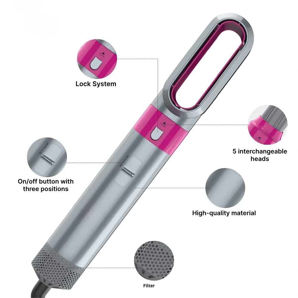 NUEVO DY AIRWRAP I.D. | Multi-Styler y Secador – Lacio + Ondulado